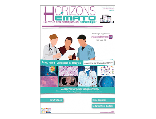 Horizons Hémato – Vol. 3 n°2 – Juin 2013