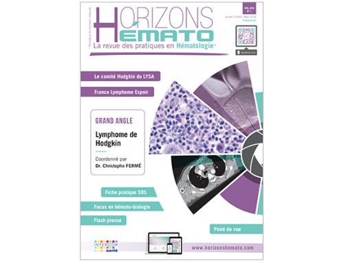 Horizons Hémato – Vol. 8 n°1 – Mars 2018